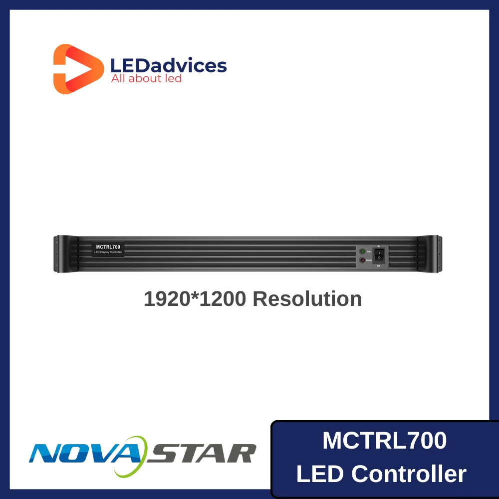 Novastar MCTRL700 LED Display Controller Sending Box Video Wall Control System Rental Outdoor Fixed Installation Support 3 Input