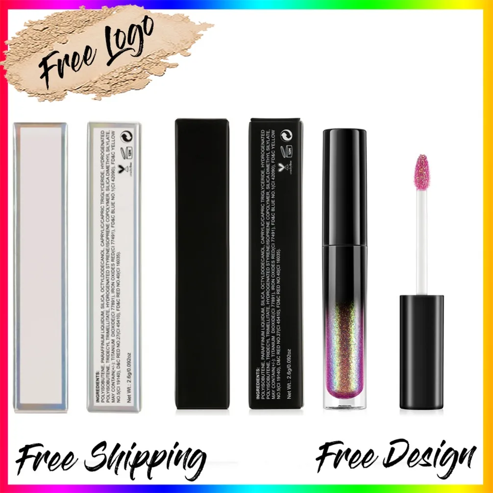 Marca privada, aceite de labios vegano, maquillaje al por mayor, brillo de labios metálico camaleón de 14 colores, brillo duradero, lápiz labial líquido con logotipo personalizado