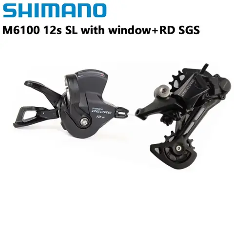 SHIMANO M7100 1x12s Gruppo DEORE SLX XT XTR M6100 M7100 M8100 M9100 12s Shifte Leva Deragliatore Posteriore 12S Gruppo MTB Mini Set