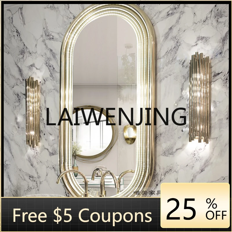 Picture 3: YS6Modern Simple Full Body Home Bedroom Decorative Mirror Fitting Wall Mirror Bathroom