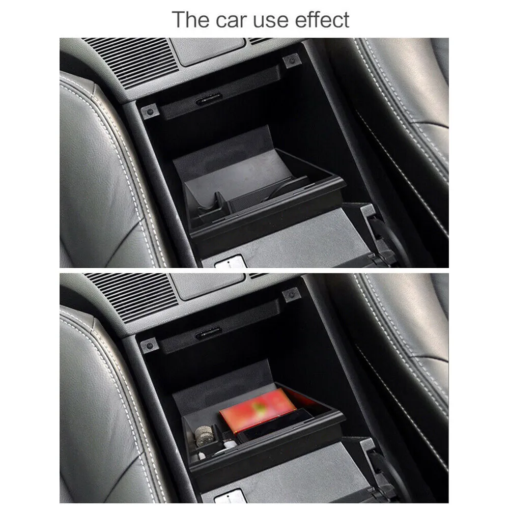 Armrest Storage Box Center Console Flocking Organizer Containers Holder For Mazda MX-5 NC 2006~2014 MX5 Tray Accessories 2012