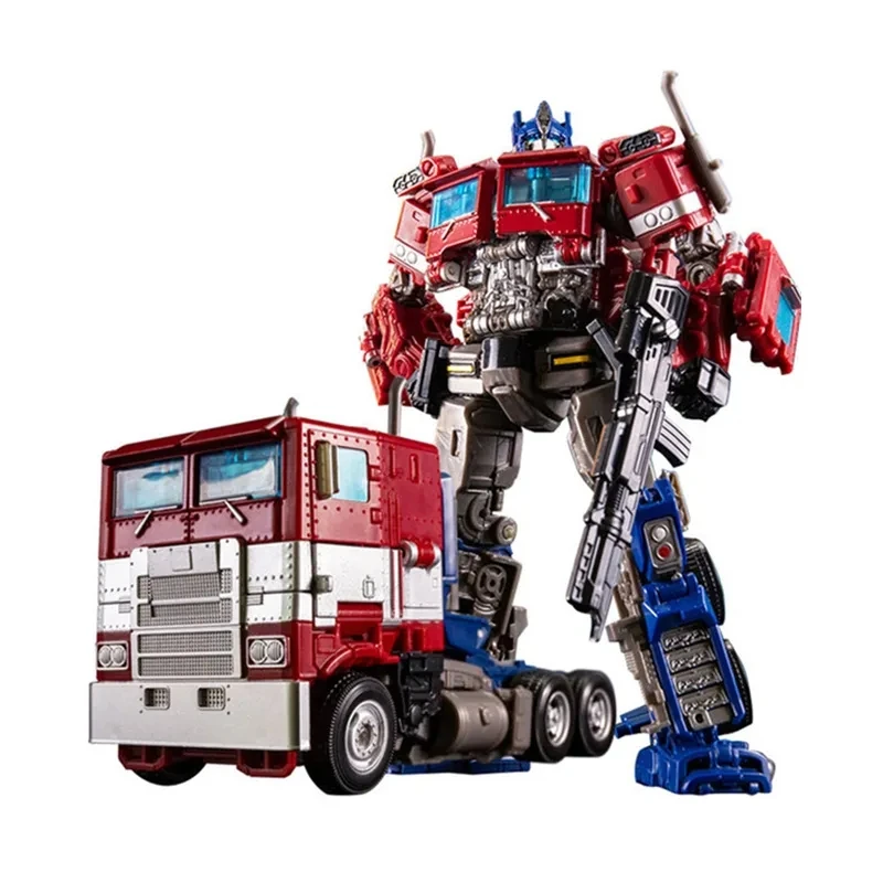 Alloy Transformation Toys Lockdown Action Figure Model Robot Car 18cm Deformation Robot Toy Collection Hobby Prezent urodzinowy