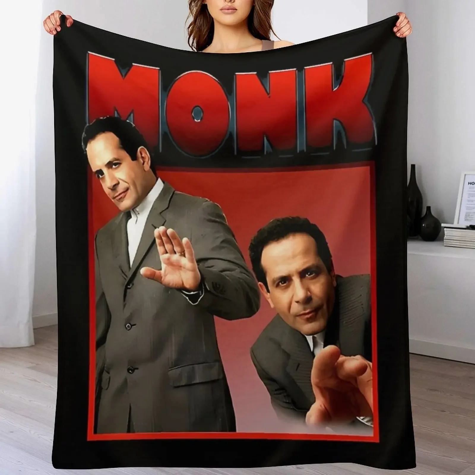 

Adrian Monk Adrian Monk Adrian Monk Throw Blanket Lightweight Warm Blanket for Travel Camping