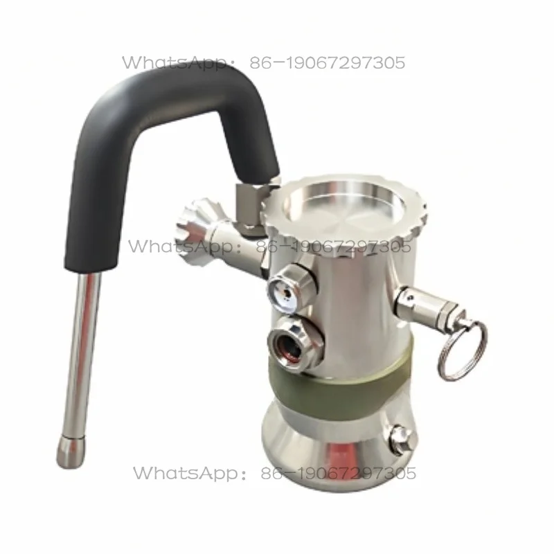 

Steam Milk Pot Stainless Steel, Coffee Latte Machine Accessories, Outdoor Camping Mini Latte Flower