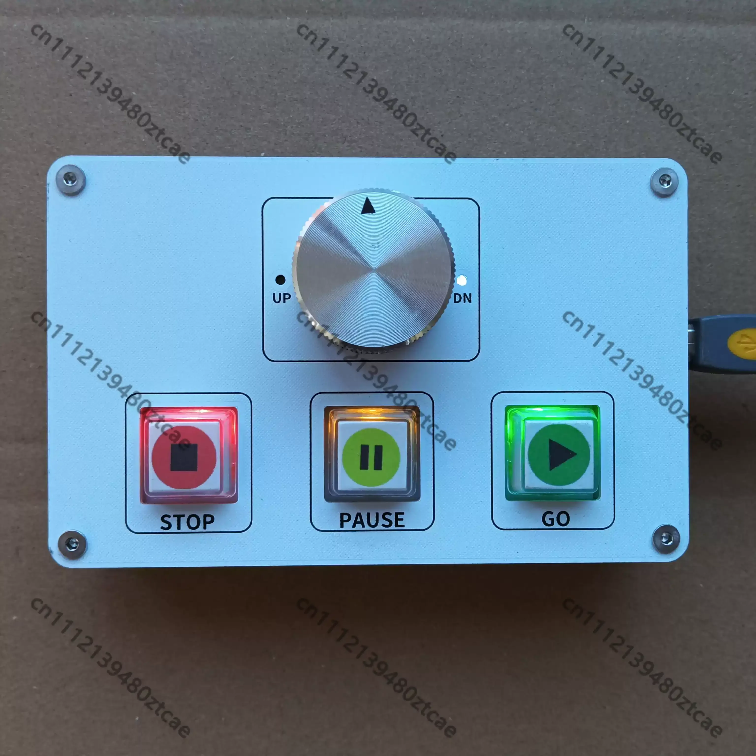 USB Multimedia Control Keyboard Dedicated for Computer Stage Performance Audio Music Playback Adjustment Device
