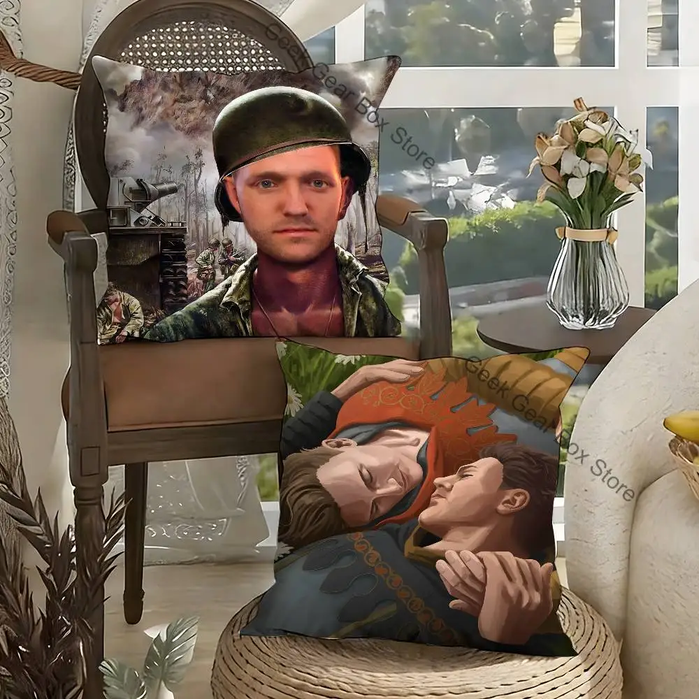 

KCD K-Kingdom Come D-DeliveranceS Pillow Case For Sofa Decor Car Office Room Printing Cushion Cover Decorations and Protector