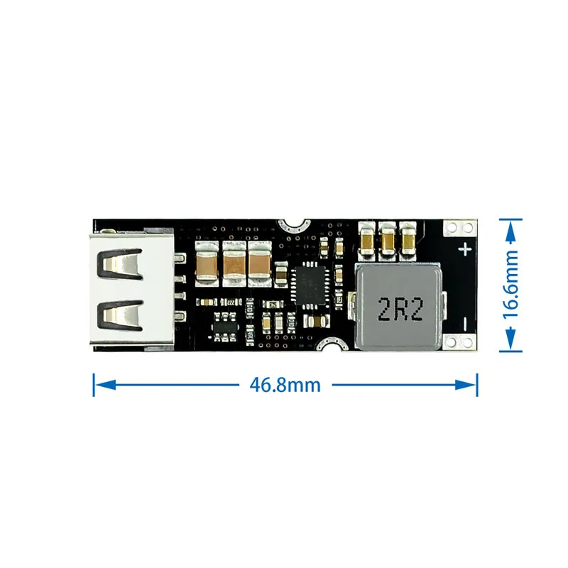 TPS61088 Boost fast charging source module 3.2V3.7V4.2V to 5V9V12V mobile QC fast charging