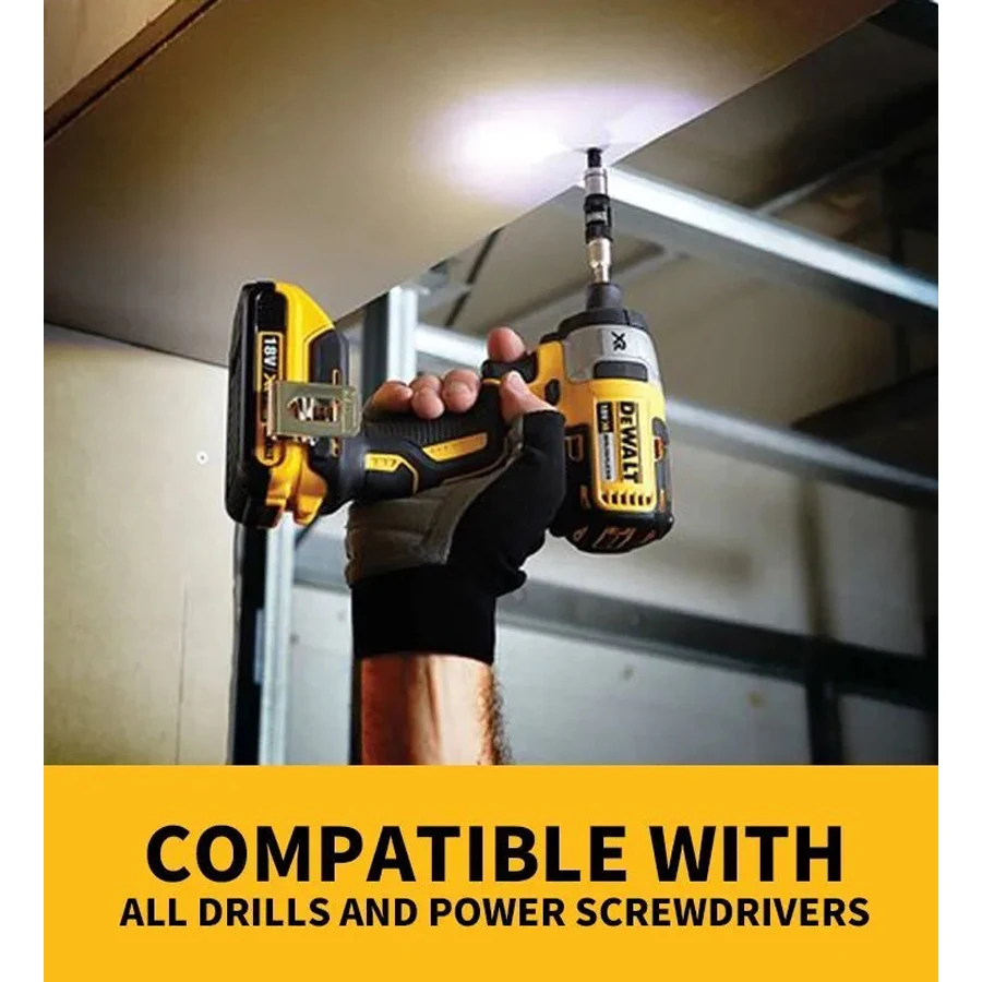 Imagem -05 - Dewalt-pivotante Bit Holder Tip Holder Acessórios para Ferramentas Elétricas Dt7505-qz Impacto Extremo Pz2 25 mm Hex Mudança Rápida