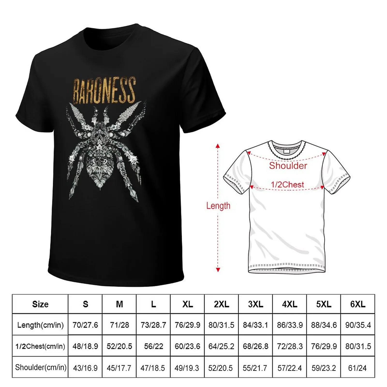 The Sweetest Curse Baroness Metal Band T-Shirt Outdoor Activity Sports T-Shirt