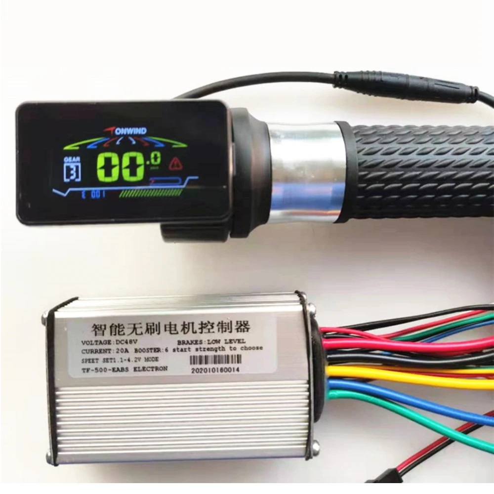 

48V 20A BLDC Brushless Controller Display Throttle TF500 for Sealup Electric Scooter