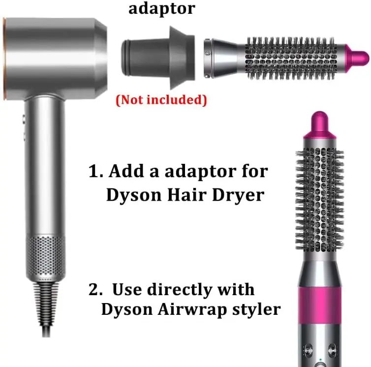 20mm szczotka zwiększająca objętość do suszarki do włosów Dyson HD01 HD03 HD08 lokówka Airwrap HS01 HS05 HS02 akcesoria do stylizacji włosów