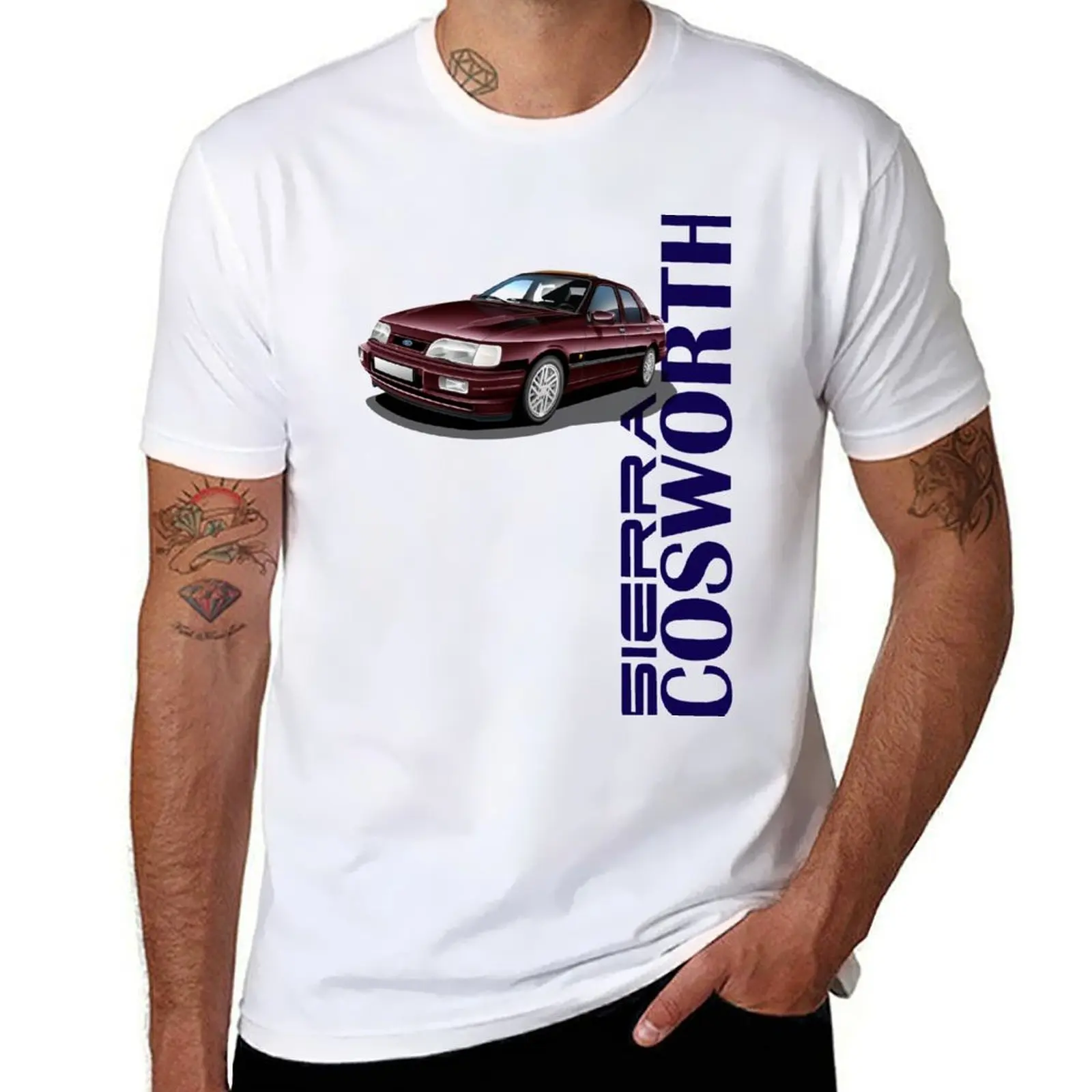

Ford Sierra Cosworth Illustrated T-shirt T-Shirt man t shirt anime t shirts graphic shirts workout shirts for men