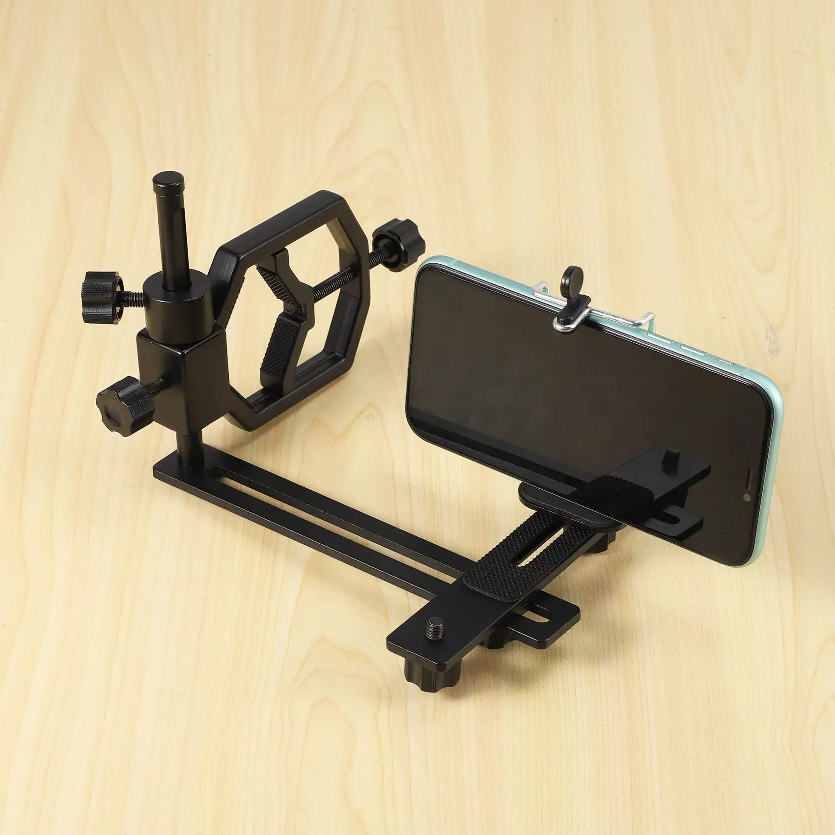 B24B Multifunction Telescopic Universal Digital Camera Cell Phone Bracket Support Holder Mount Spotting Scopes Telescope Adapter