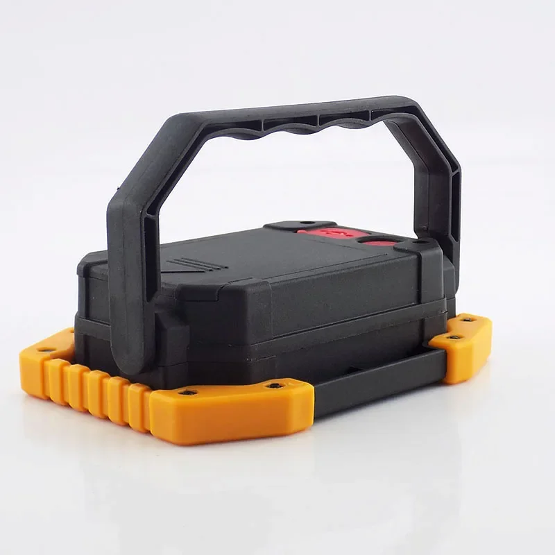 Rechargeable COB LED Camping Lamp USB 18650 Battery Spotlight