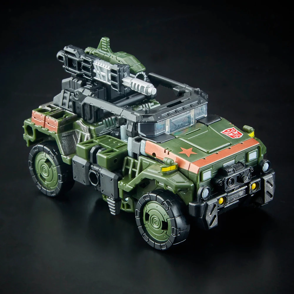 [Auf Lager] Original Hasbro Transformers War for Cybertron Siege Hound 14 cm Deluxe Class Sammlerroboterfigur Modellspielzeug