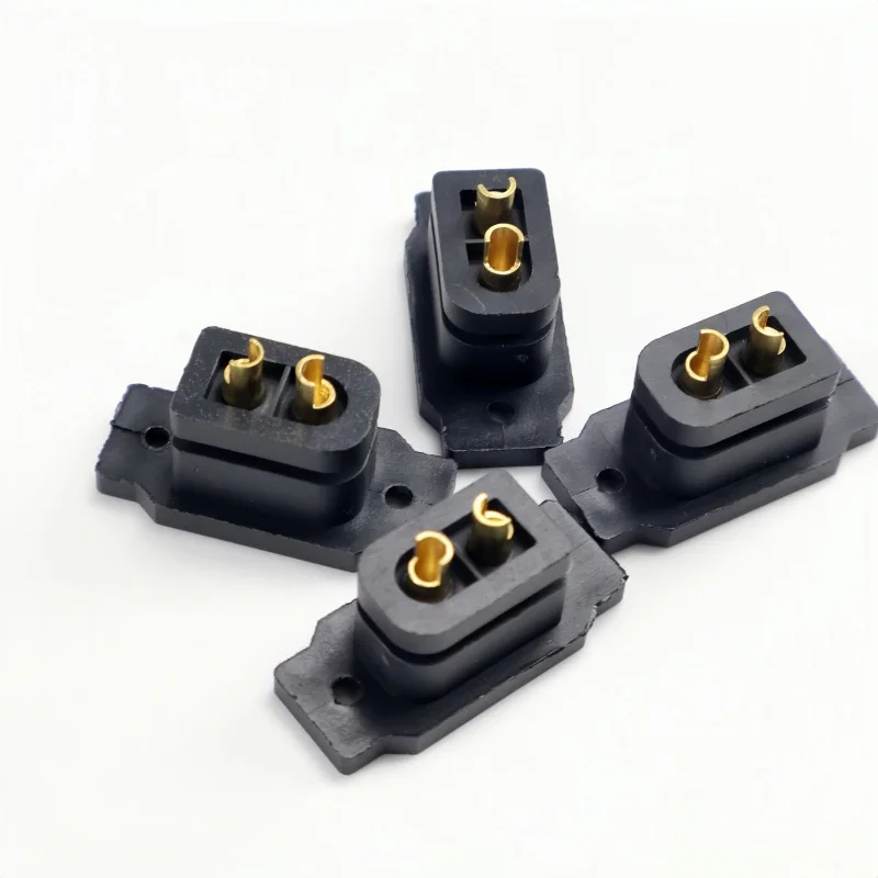 Connecteur femelle XT60E-F, 5 pièces, prise XT60, vis de montage sur panneau pour batterie au lithium FPV, drone quadrirotor RC