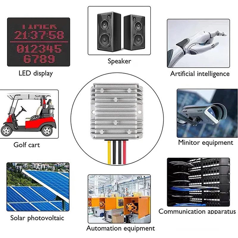 DC Voltage Regulator 12V/24V/36V48V to 5V/12V/13.8V/19V/20V/24V/28V/30V/32V Power Inverter Converter  Step Down  Module for car