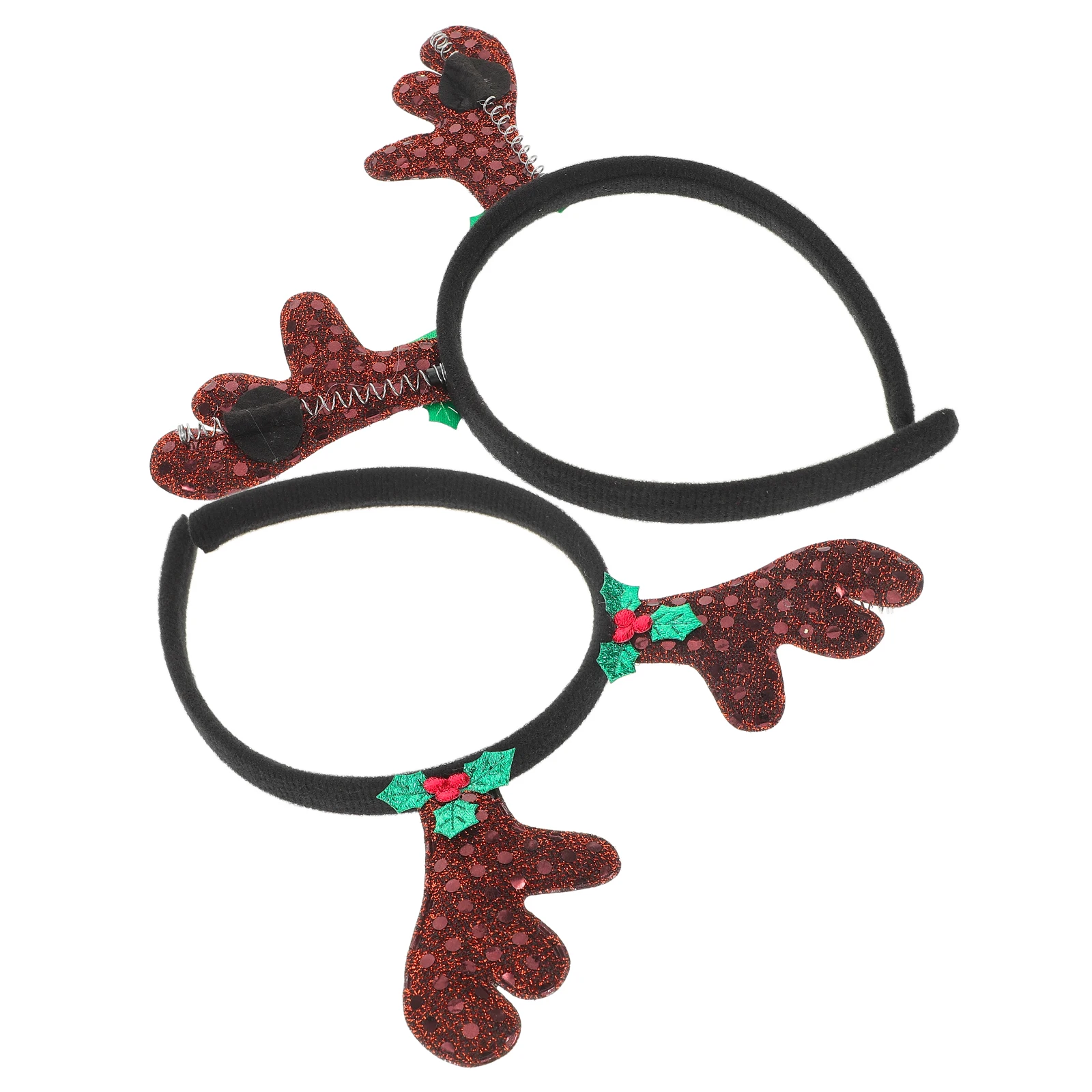 

2Pcs Christmas Headb Deer Horn Hairb s for Women Girls Festive Cloth Hair Accessories For Girls Child Accessories