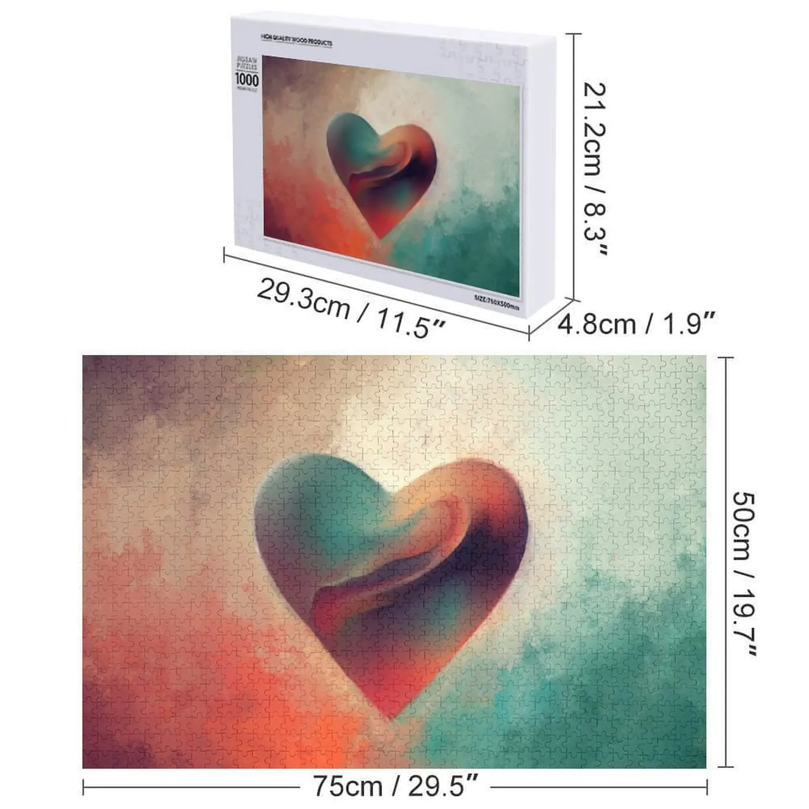 Le coeur sera sur Puzzle cadeaux personnalisés pour les enfants cadeau enfant personnalisé personnalisé cadeau pour enfants personnalisé Puzzle