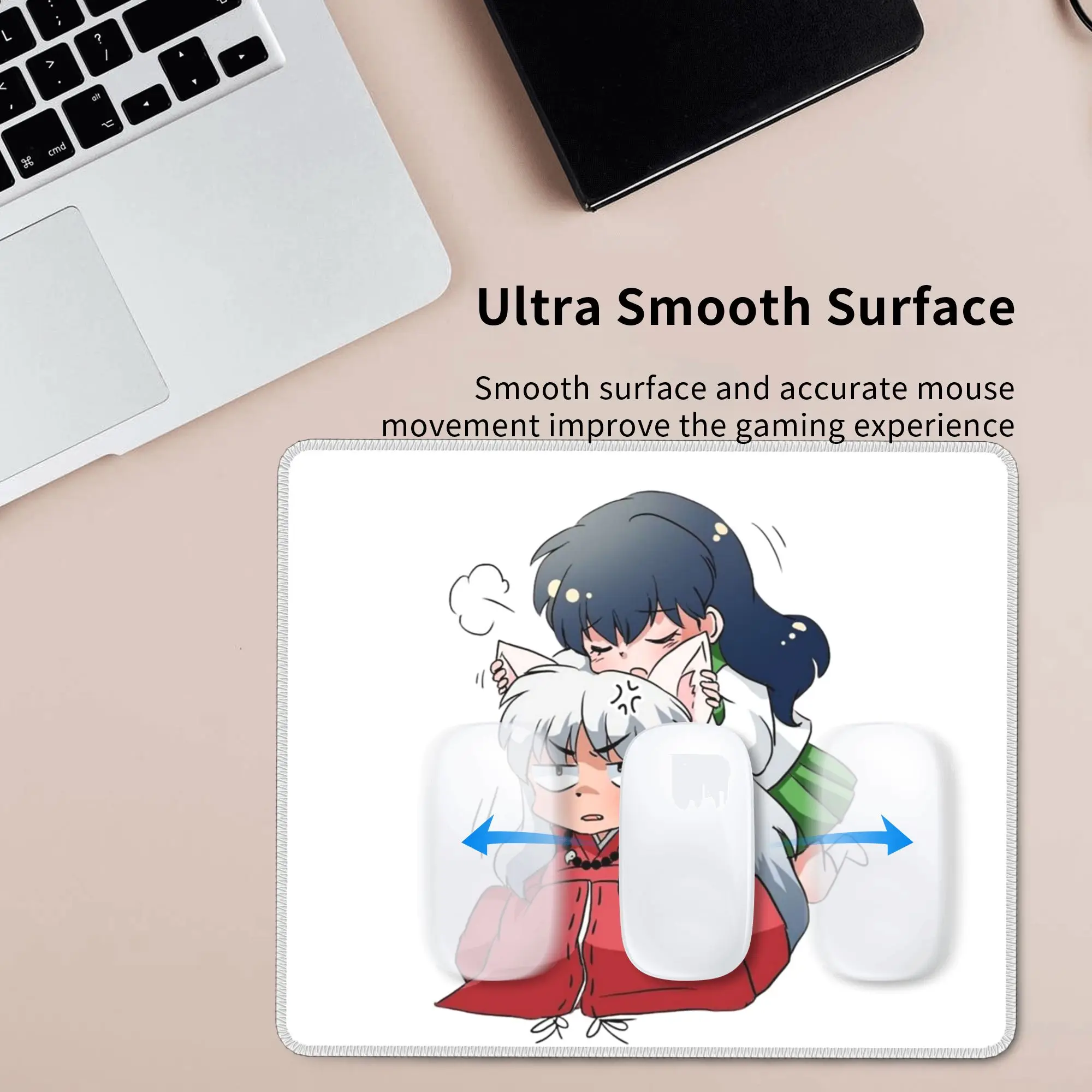Inuyasha Anime Mouse Pad Computer Keyboard Mouse Mat Gaming PC Laptop Desk Mat Office Table Mats
