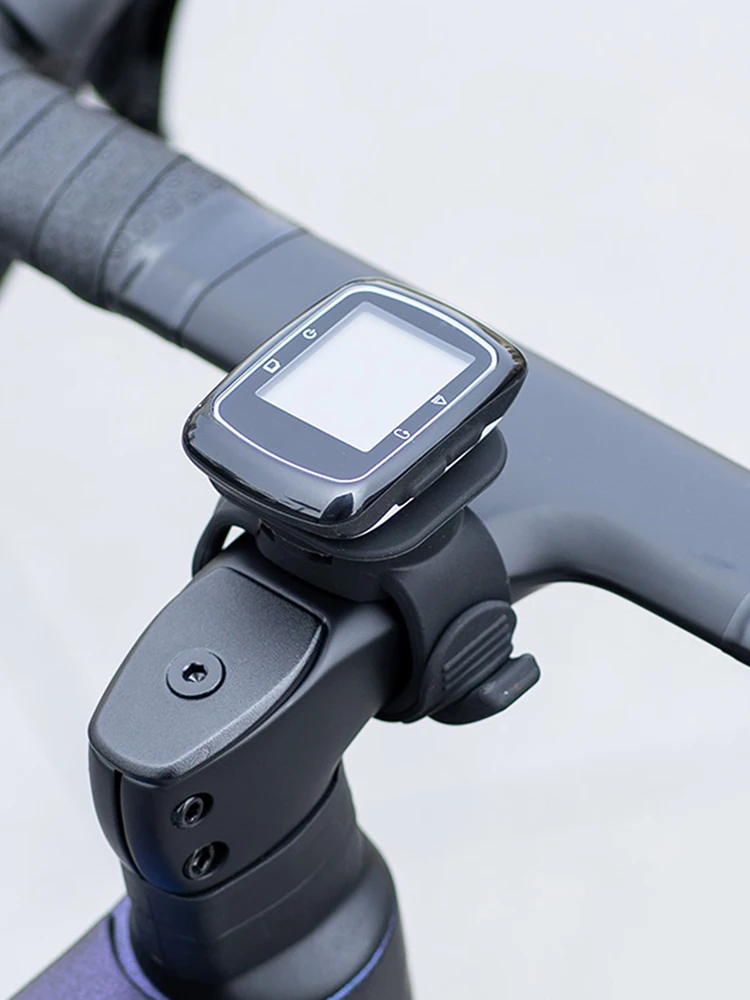 AliExpress VKTECH Silicone Bicycle Computer Mount Non-slip Bicycle Handlebar Computer Bracket Code Meter Holder Extended Computer Stand For Garmin
