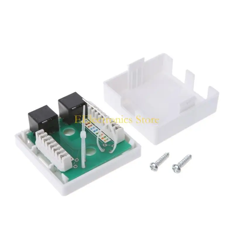 Caixa junção B03C RJ45 CAT5E 8P8C CONECTOR
