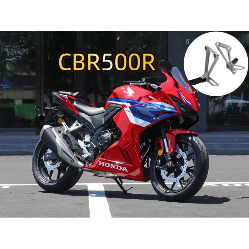 

For Honda CBR500R CB500F 2013-2015 2014 CB500X 2013-2016 2014 2015 Motorcycle Parts Passenger Rear Foot Pegs Mount Bracket Set