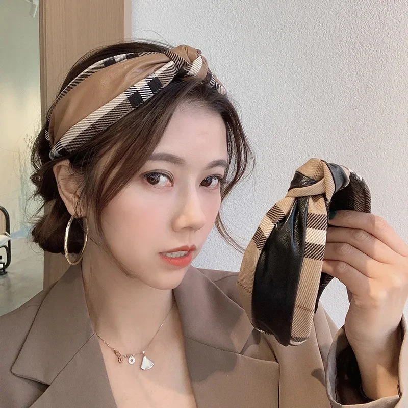 Contracted Big-name Oyster Card Elegant French Hair Hoop Female Joker South Korea Han Edition Head Hoop Out Temperament Melting