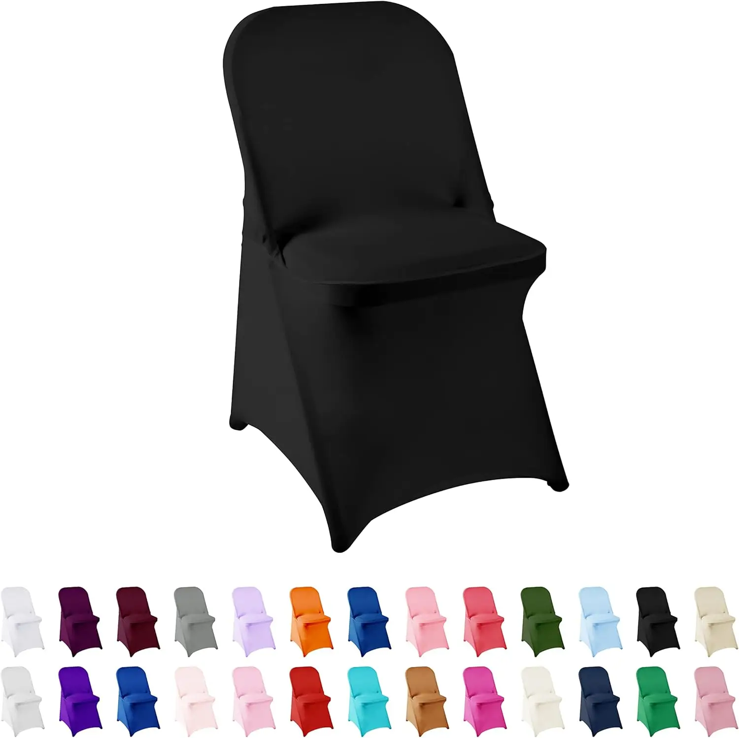 

Spandex Chair Cover,25Pcs,Chair Covers,Living Room Folding Chair Covers,Removable Chair Cover Washable Protector Stretch Chair