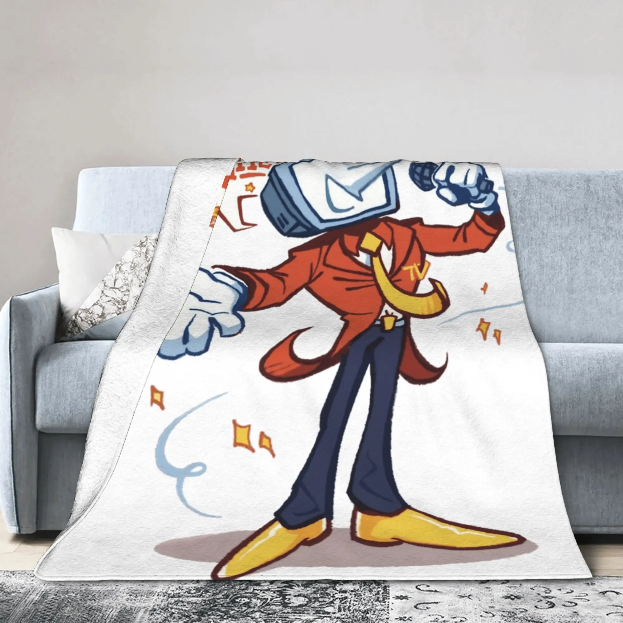Deltarune Plush Blanket Children Game Flannel Throw Blanket For Bedroom Warm Custom Quality Bedspread Gift Idea