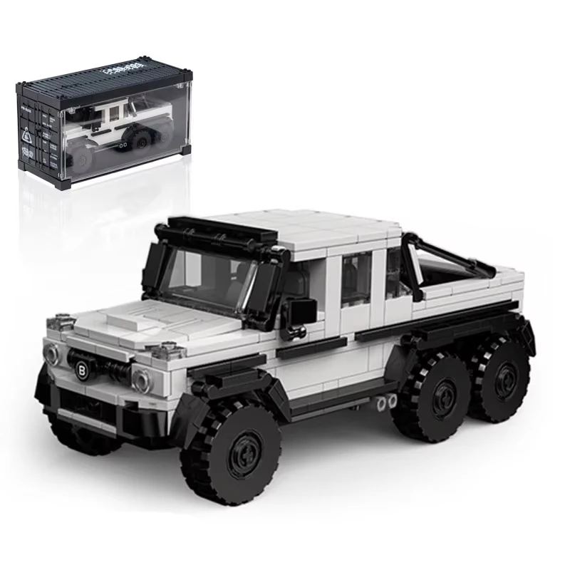PB8811 G-63 8 مسمار نموذج مركبة 581 قطعة بنة مجموعة تجميع بنة نماذج لتقوم بها بنفسك اللعب هدايا عيد الميلاد