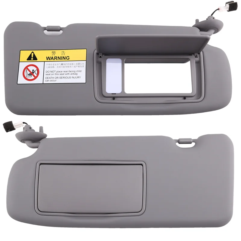 

AB56-Солнцезащитный козырек серый 83230-TLY-H11ZB 83280-TLY-H11ZB для Honda CRV CR-V 2017-2021 с подсветкой зеркала слева и справа