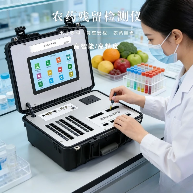 Pesticide residue detector, tester, vegetable and fruit professional analytical instrument c