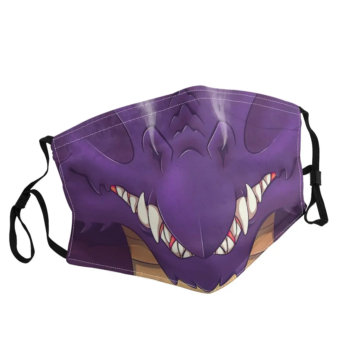 Purple Dragon Fashion Trend Masks Fabric Mask