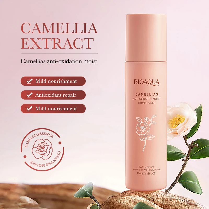 

Camellia Antioxidation Toner Moisturizing moist mild nourishing repair Toner Fade fine lines Anti-aging skincare product