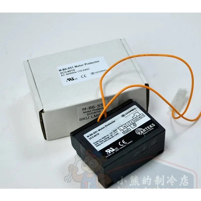 Módulo de Protección de Temperatura PARTEKS M-B6-S51, Protección Interna del Motor del Compresor 2CC4010 DORIN