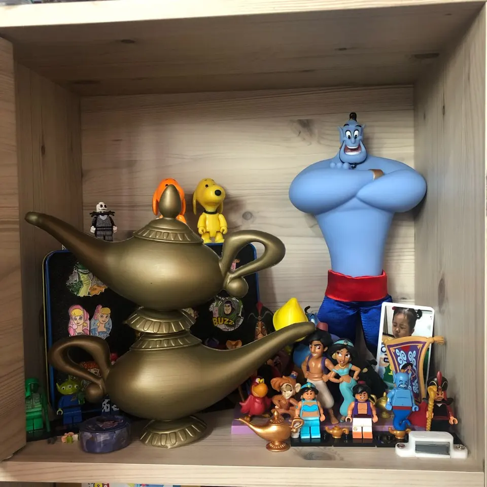 Cartoon Movie Aladdin Lamp Halloween Decoration Cosplay Allah