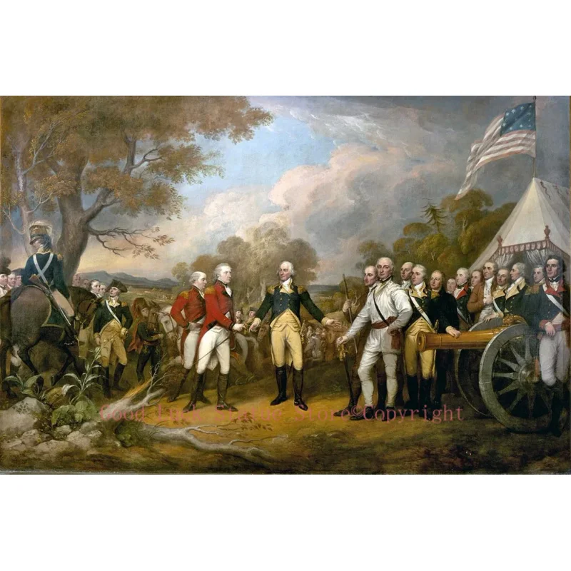 GOOD quality -TOP art  United States Capitol Surrender of General Burgoyne 