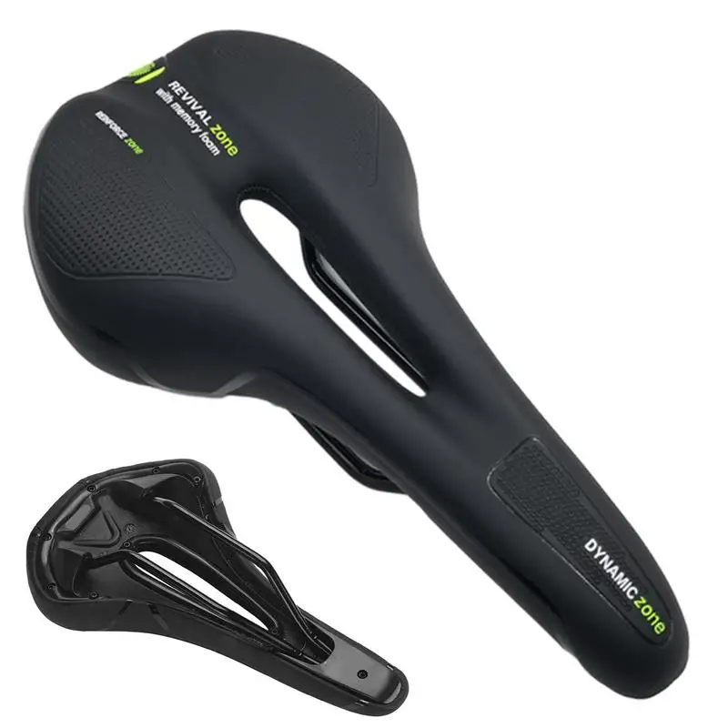 Bicycle Saddle MTB Mountain Road Bike Seat Hollow Gel Comfortable Cycling Cushion Exercise Bike Saddle for Men and Women