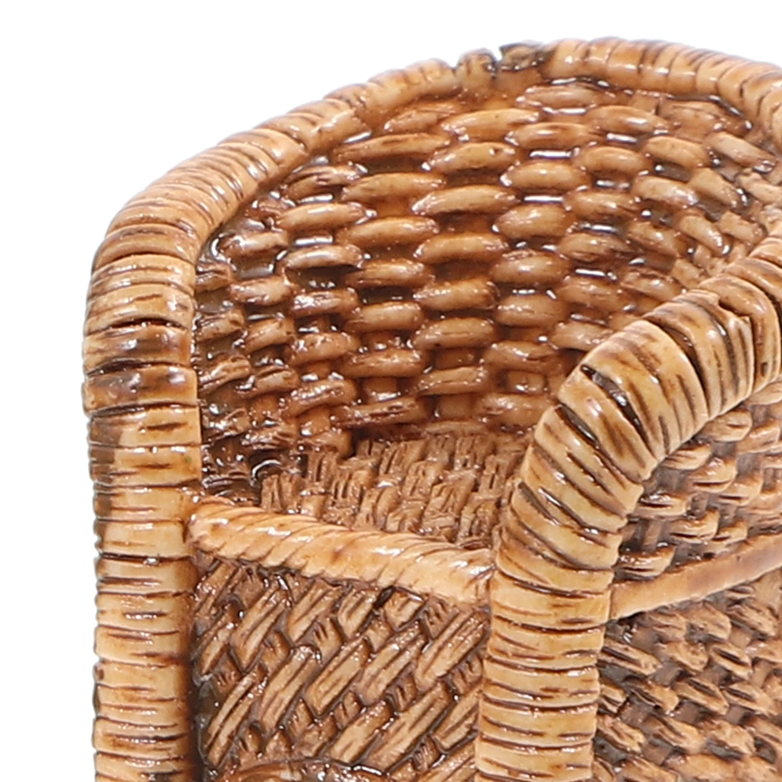 

1 set Miniature House Furniture Exquisite Simulation Tiny Toy Plastic Basket Table Chairs Decorations Model