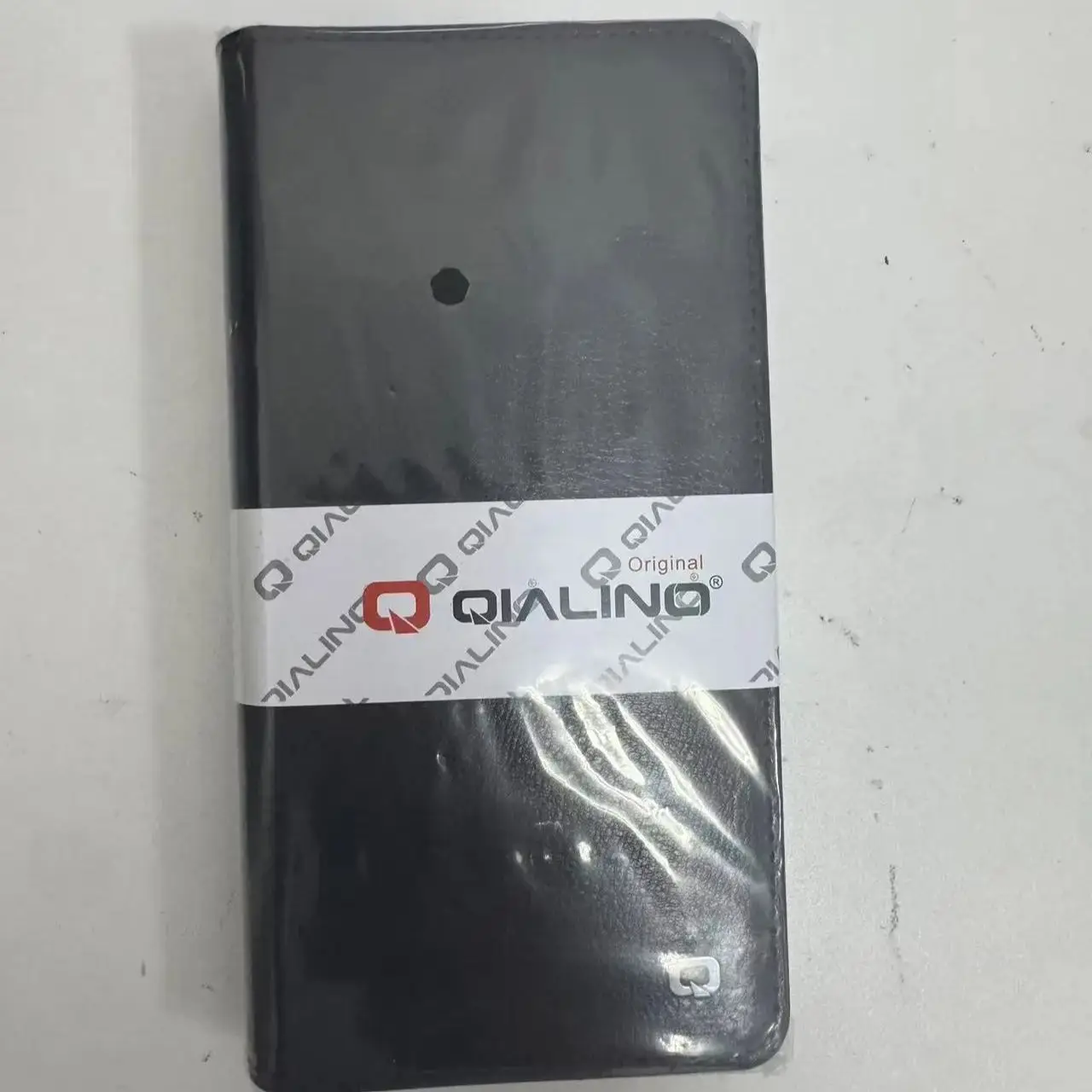 

Qialino Luxury Ultra Slim Handmade Case For Iphone 16 15 14 Pro Max Plus Genuine Leather Wallet Card Slot Bag Flip Cover Cases