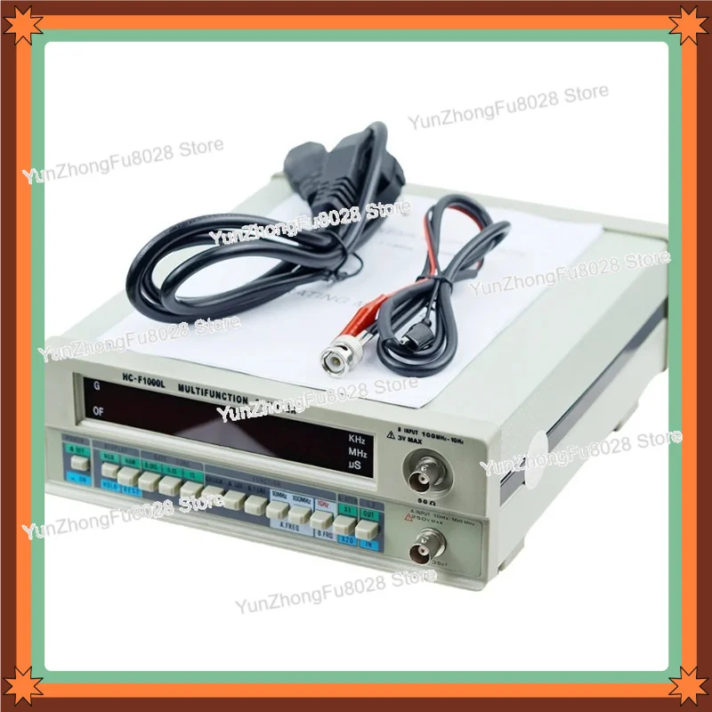 1GHz 1000L High precision Multifunctional Digital Frequency Meter Frequency Measuring Meter for Processing Center Use