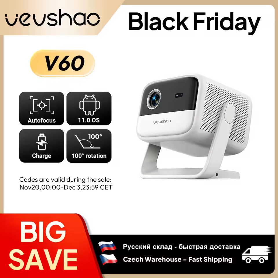 VEVSHAO V60 프로젝터