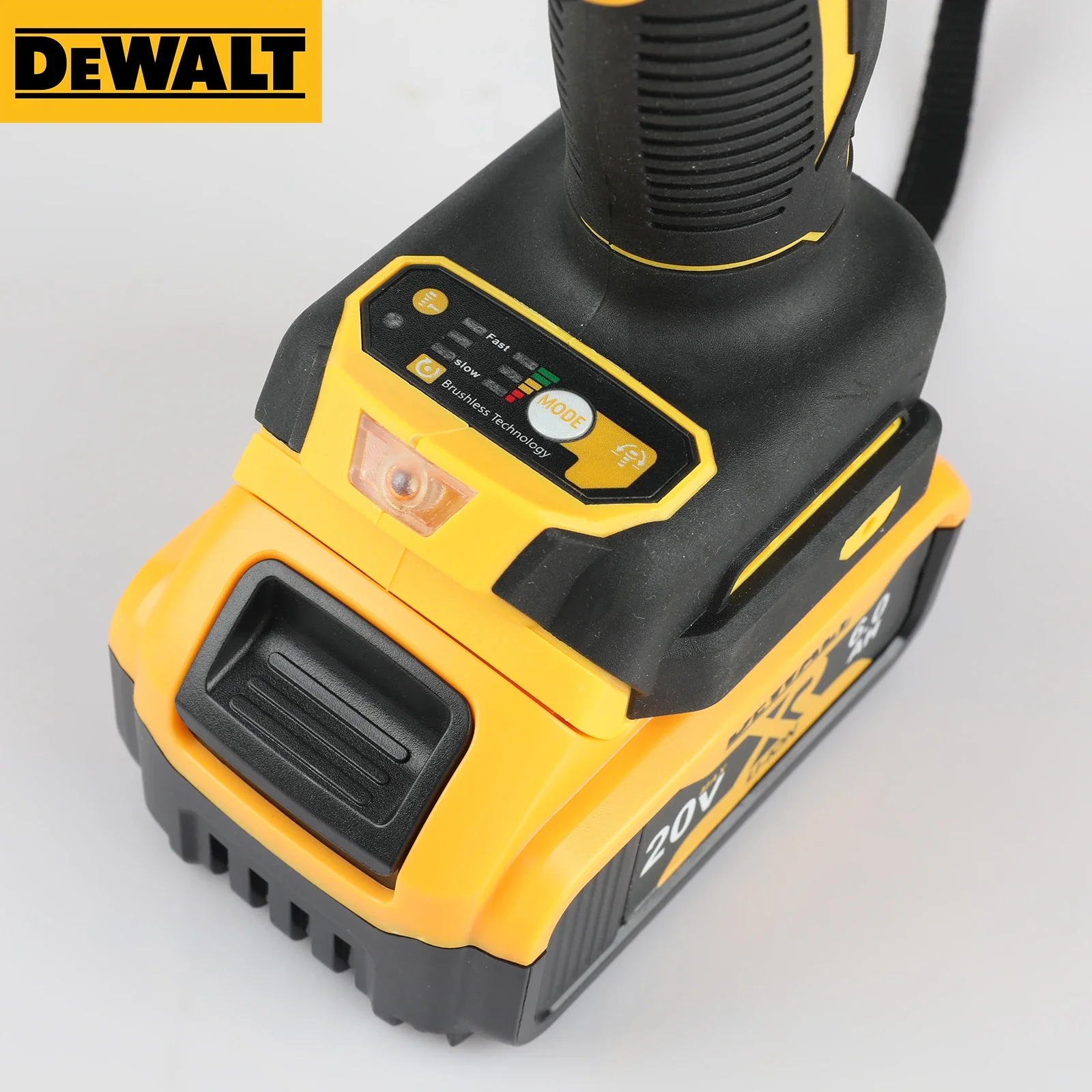 La herramienta eléctrica de taladro inalámbrico sin escobillas DEWALT 805 de 20 V tiene velocidad y par precisos, funciones ricas y puede satisfacer una variedad de necesidades
