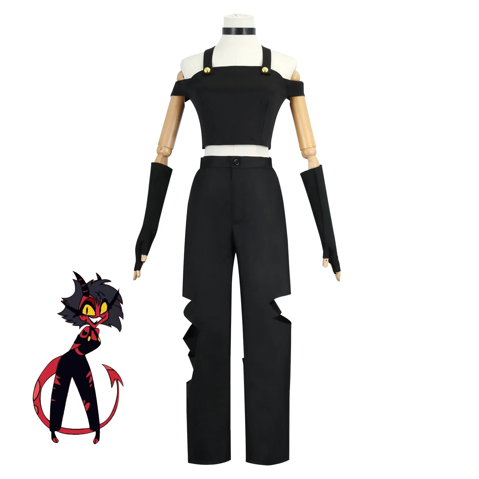 

Hell Inn Cos Suit Evil Boss Helluva Cosplay Millie Anime Cosplay Suit Cos