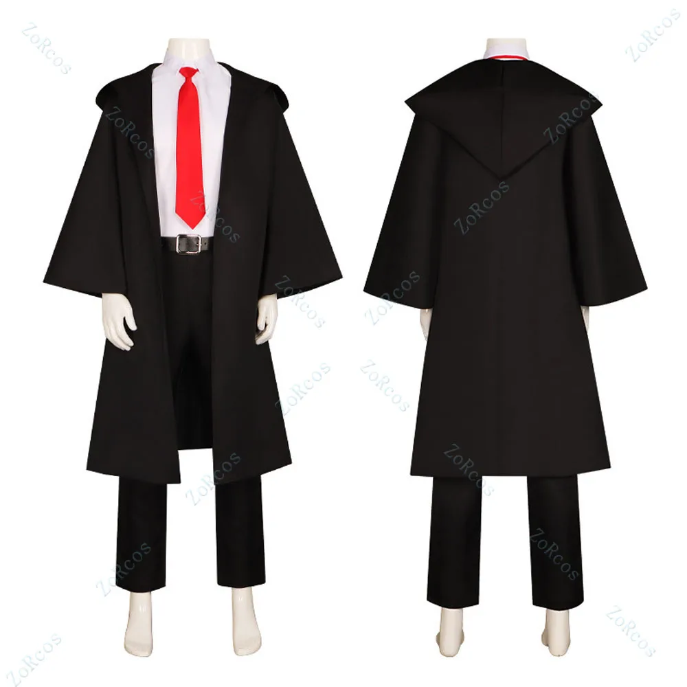 Anime Mashle Cosplay Wig Costume Mashle: Magic and Muscles Men And Women Magic Robe Uniform Suit Halloween Role Play + Wig Cap