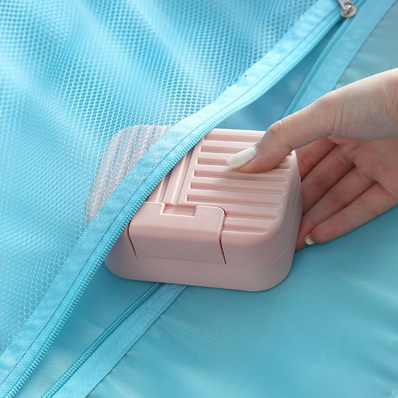 حاوية صابون محمولة مع غطاء صندوق صابون للسفر مقاوم للماء لقفل الحمام، حافظة منظم الصابون المختومة، ملحقات الحمام