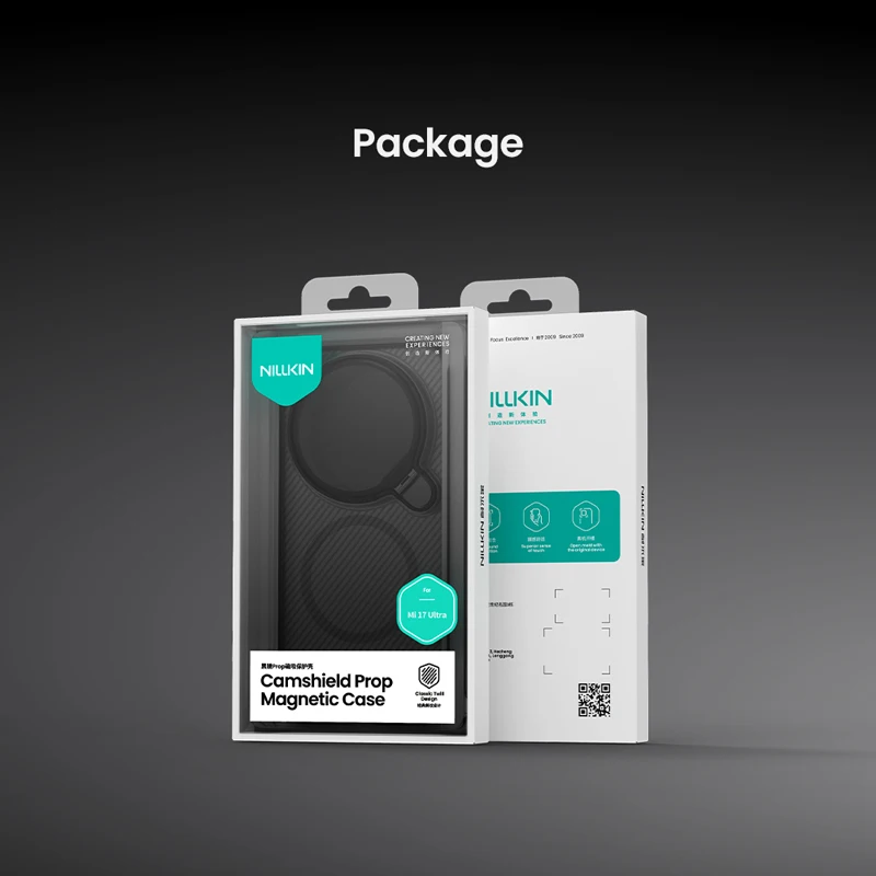 For Xiaomi 17 Ultra Case NILLKIN Magnetic CamShield Prop TPU + PC Flip-style Lens Protection Anti-Drop Cover