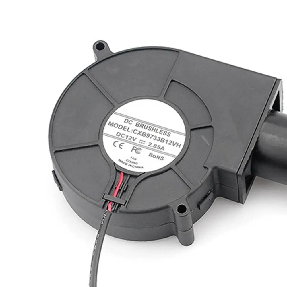 

1Pcs Durable Small Blast Engine BBQ Blower with Variable Speed Controller 3700RPM Barbecue Fan 7530 Type 220V/110V Air Blower