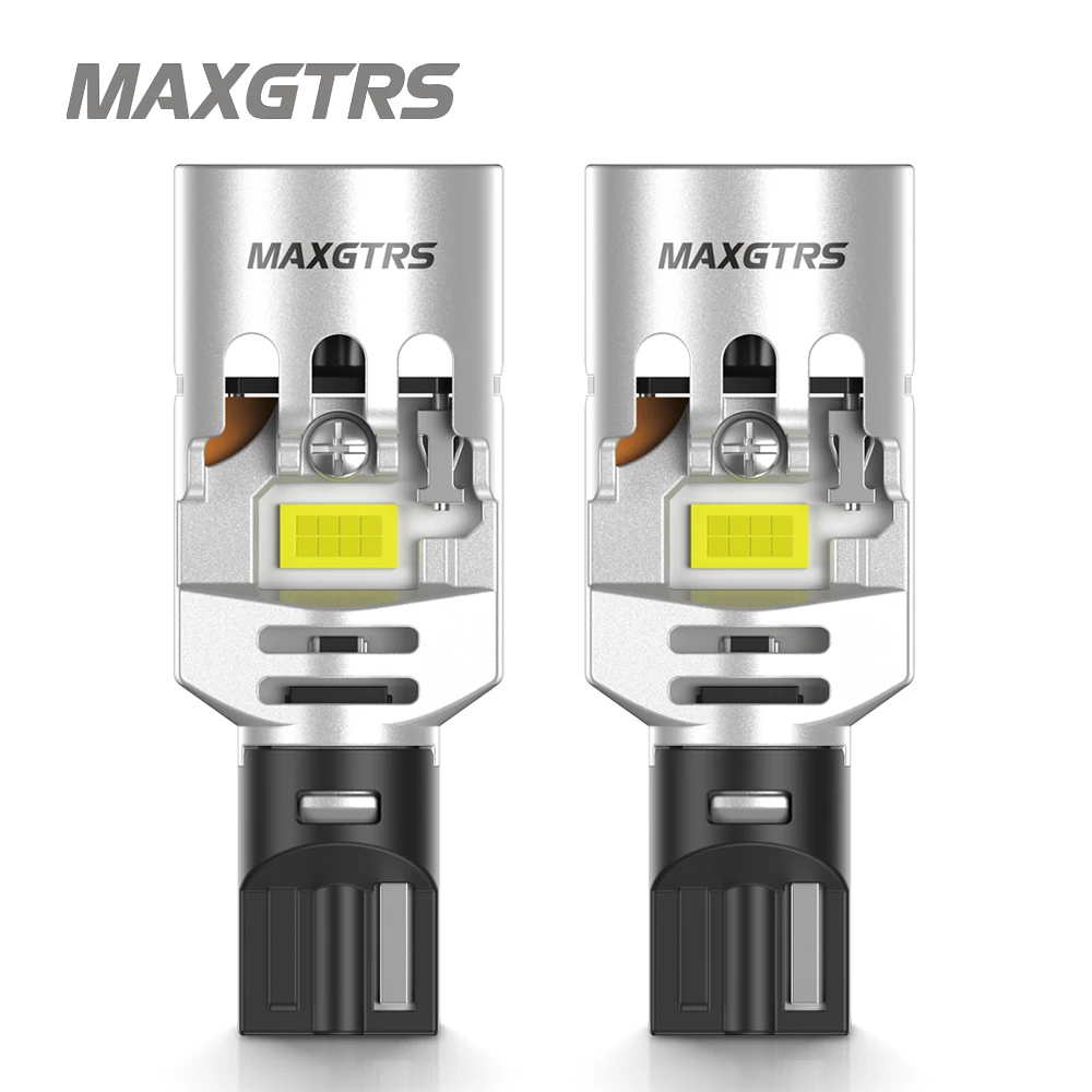

W16W T15 LED T16 Bulb Canbus Error Free Turn Signal Reverse 921 912 LED Bulbs Car Brake Lamp Stop Light White DC12V With Fan